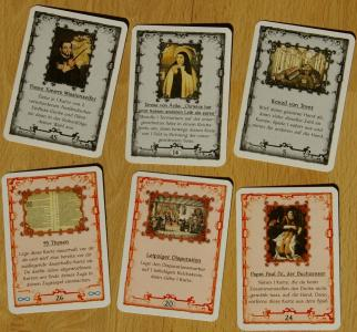 Sola Fide Brettspiel Karten